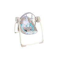 Fitchbaby Electric Portable Baby Swing - Beige - Automatic Baby Bouncer