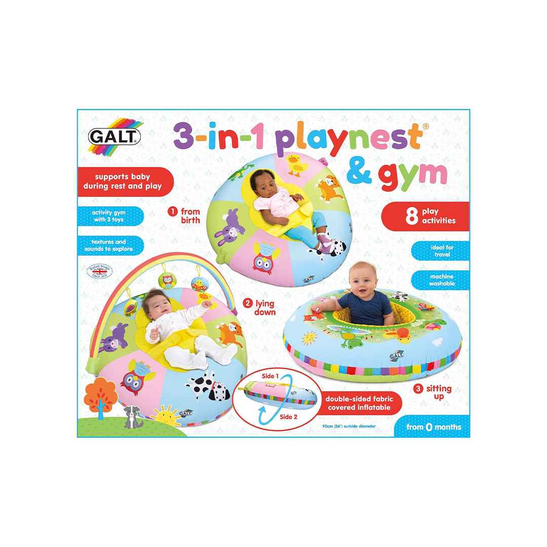 Galt Toys 3-in-1 Playnest & Gym