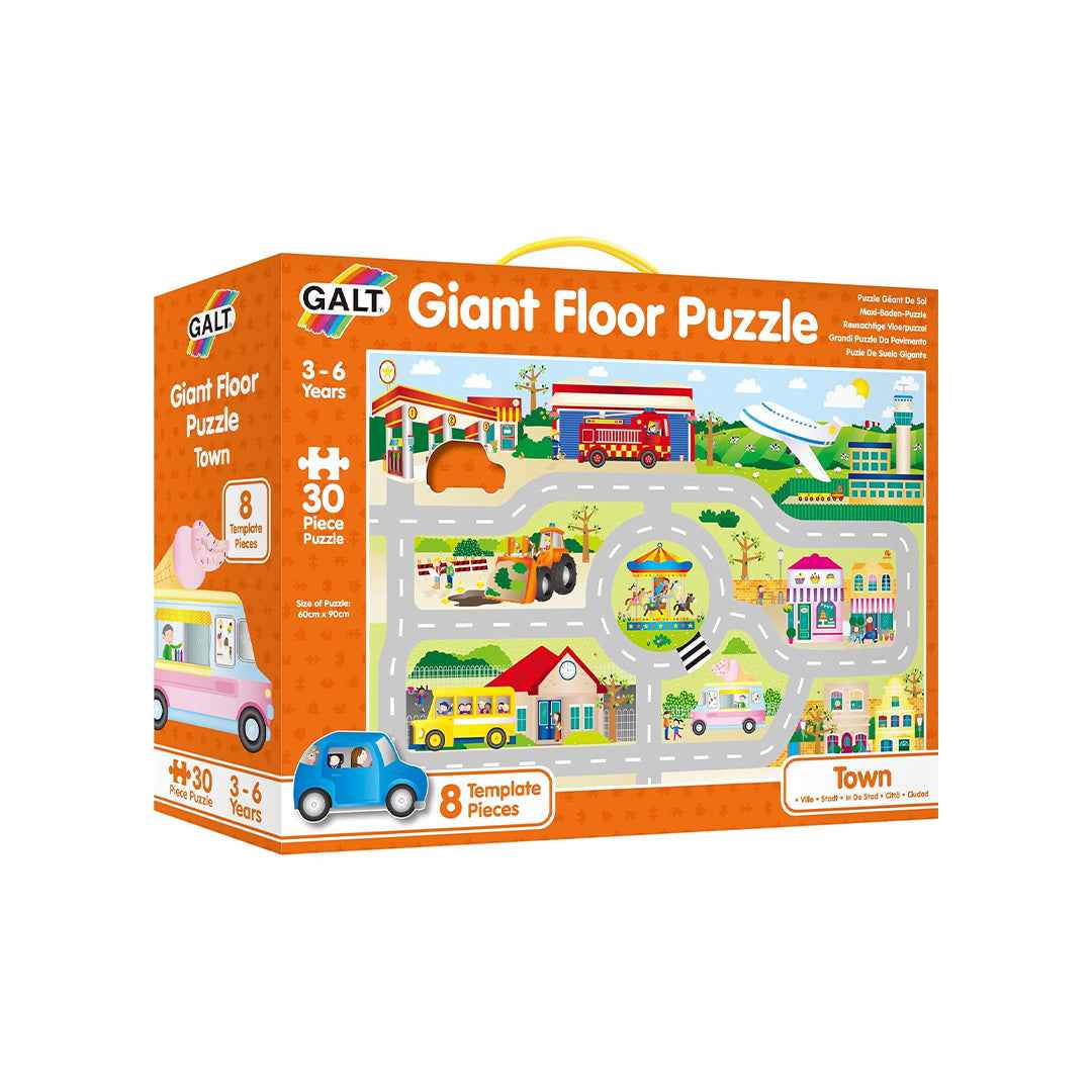 Galt Toys Giant Town & Road Track Floor Puzzle