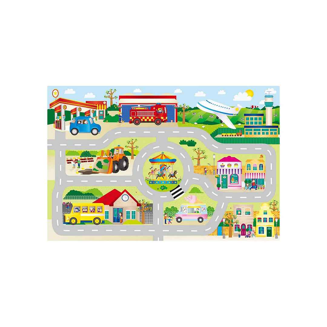 Galt Toys Giant Town & Road Track Floor Puzzle