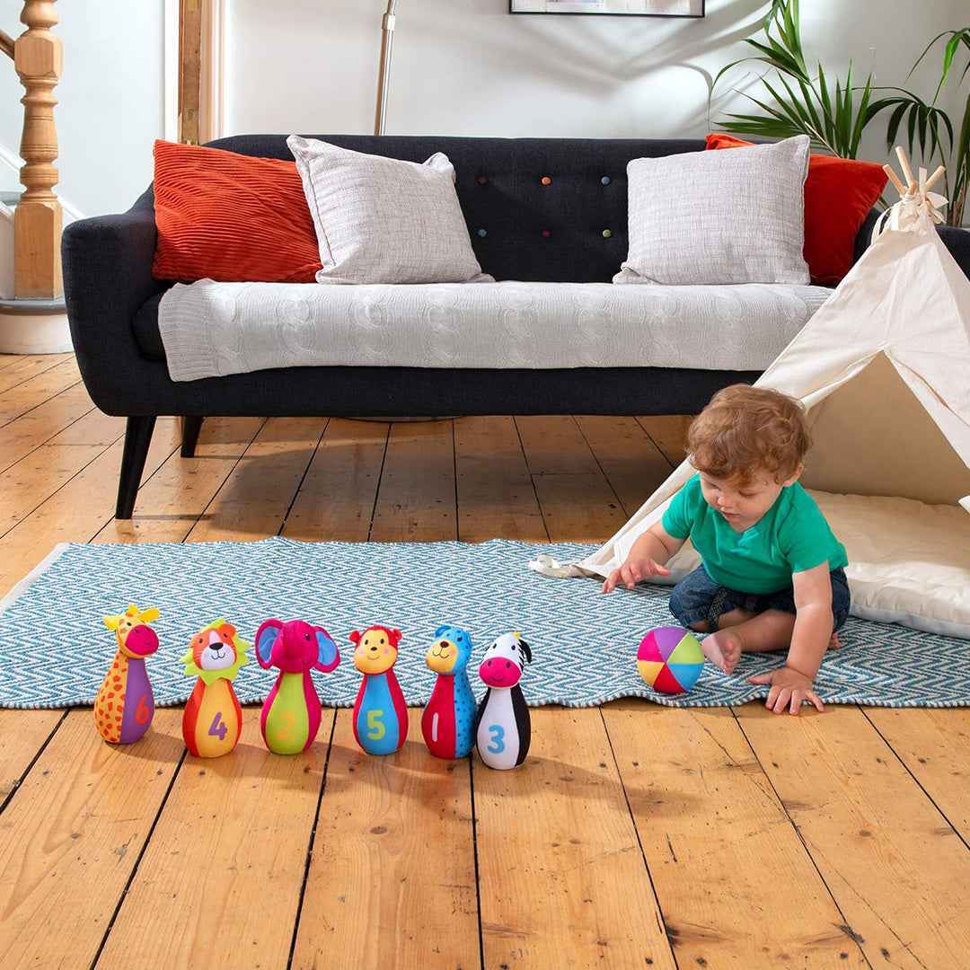 كرسي هزاز للأطفال من فيتش مزود بموسيقى واهتزاز: احتضان مهدئ