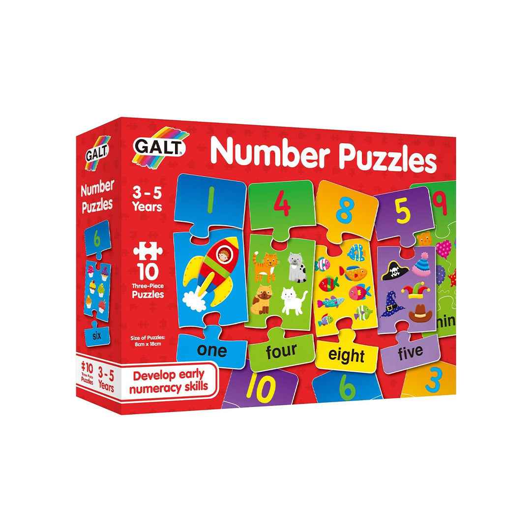 Galt Toys Number Puzzle Set