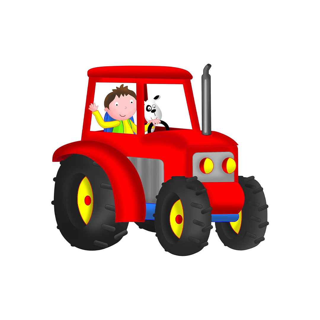 Galt Toys Vehicles 4 Puzzles in a Box