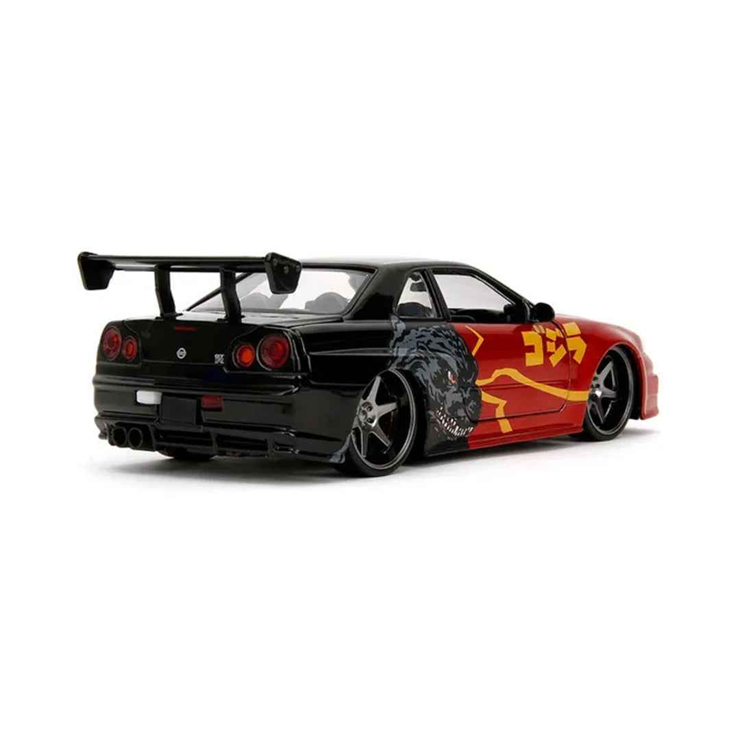 Godzilla 2002 Nissan Skyline GT-R Diecast 1:24 Model