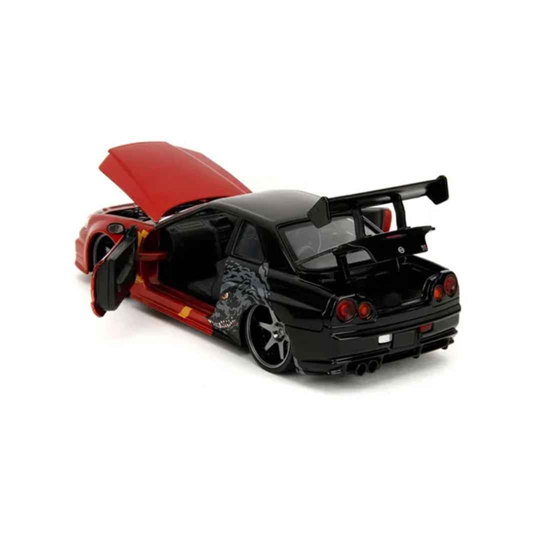 Godzilla 2002 Nissan Skyline GT-R Diecast 1:24 Model
