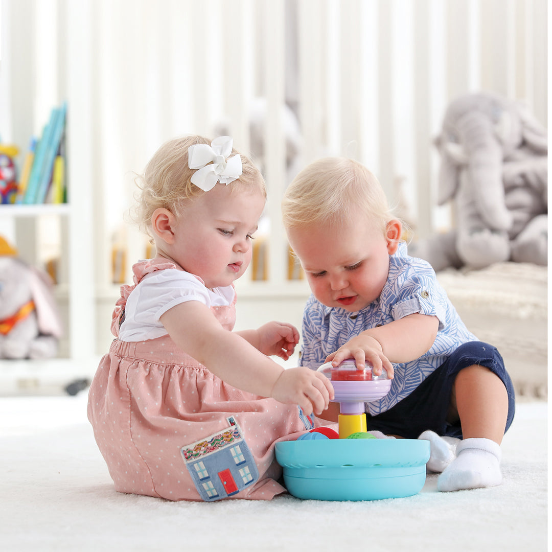 HapeeCapee 1st Spinning Top - Baby Sensory Toy - Toyspry