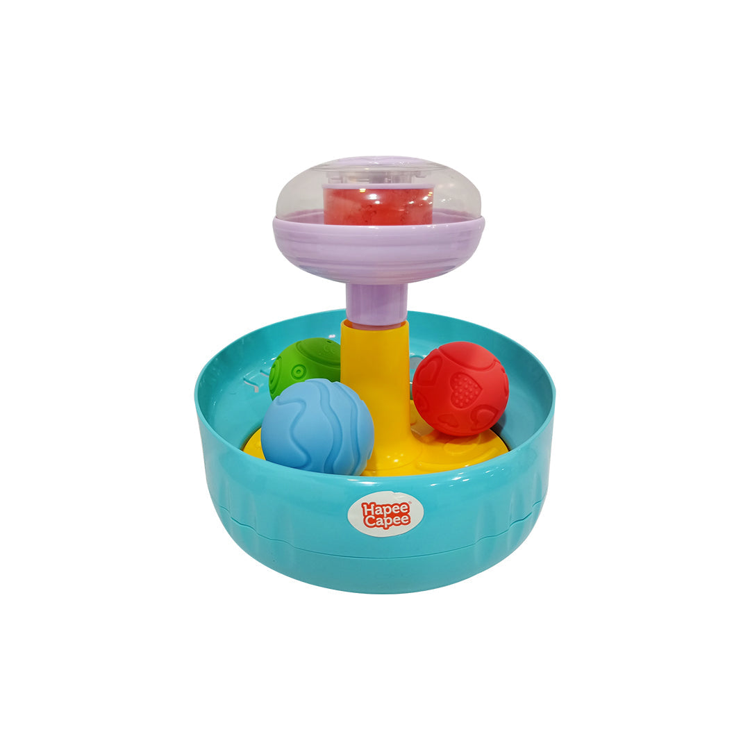 HapeeCapee 1st Spinning Top - Baby Sensory Toy
