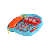 HapeeCapee Activity Animal Telephone - Interactive Musical Toy for Babies