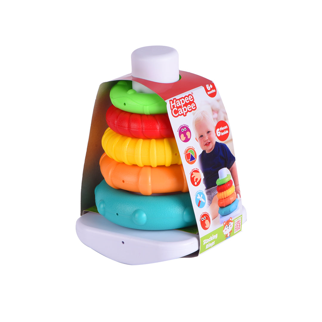 HapeeCapee Stacking Rings with packaging