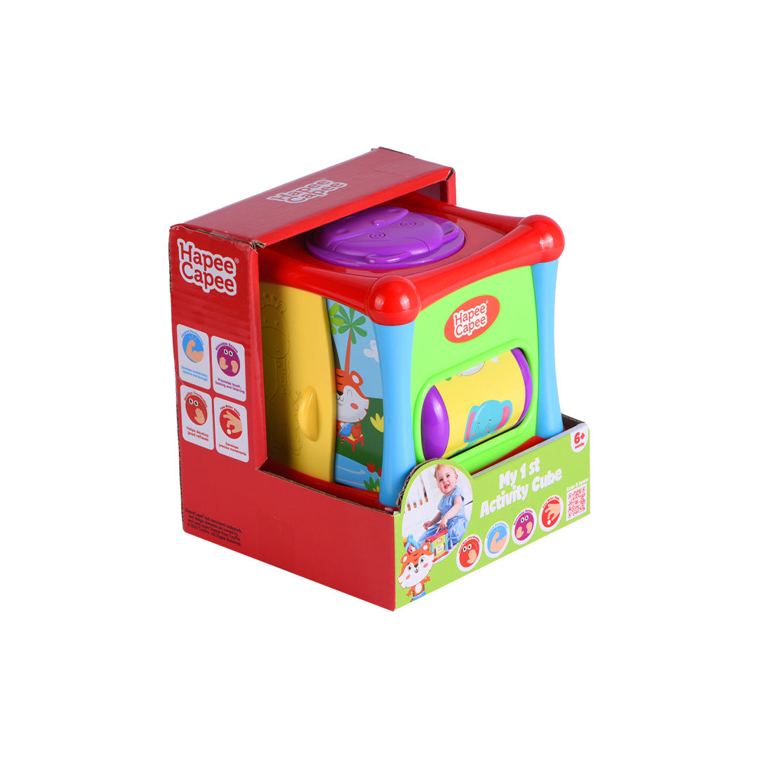 "Hapee Capee My 1st Activity Cube with packaging"