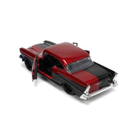 Harley Quinn Chevy Bel Air Diecast: 1957 1:32 with Figure