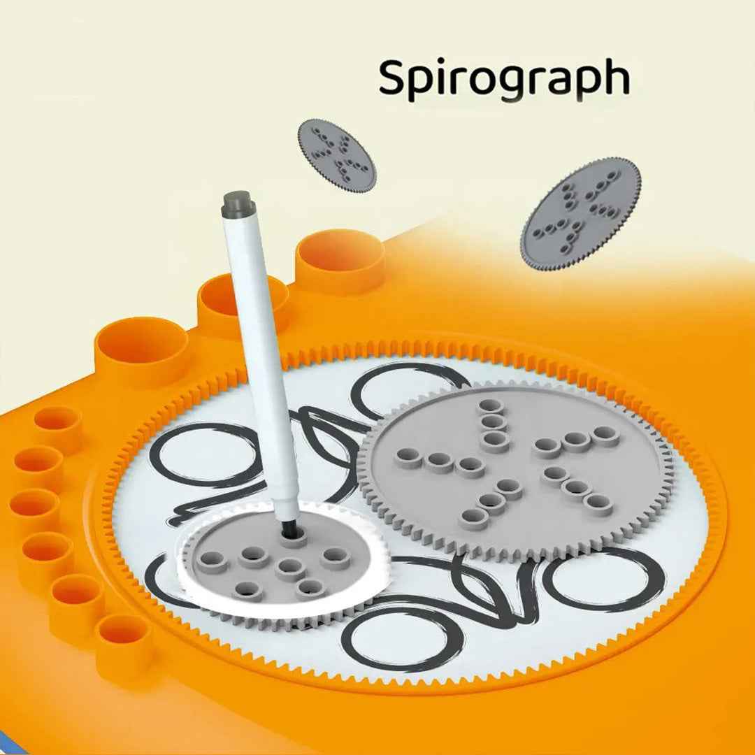 Kaleidoscope Drawing Board | 2-in-1 Educational Art & Painting Toy for Kids