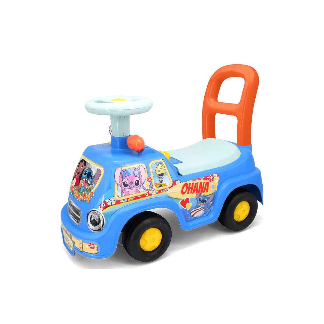 Kiddieland Lights N Sounds Stitch Adventure Ride On Car
