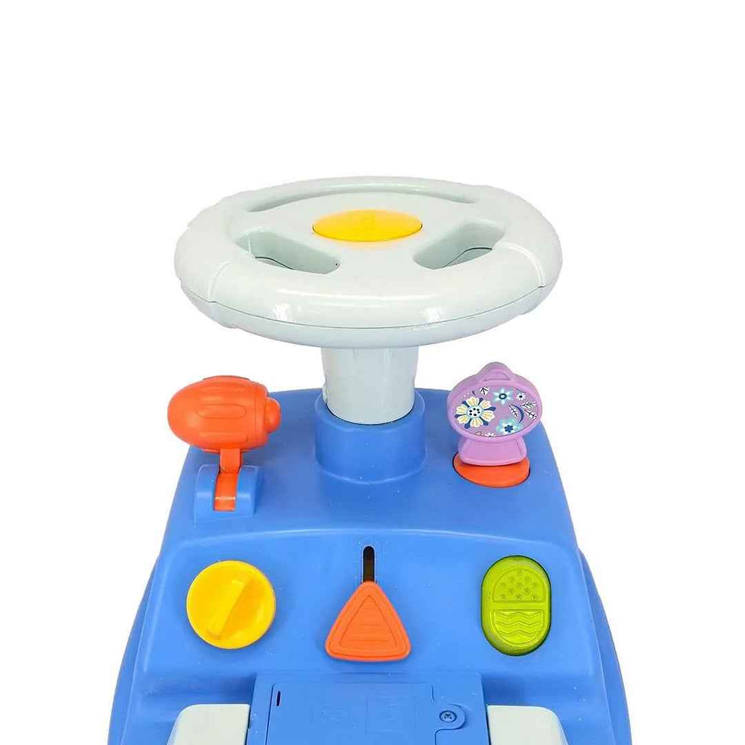 Kiddieland Lights N Sounds Stitch Adventure Ride On Car