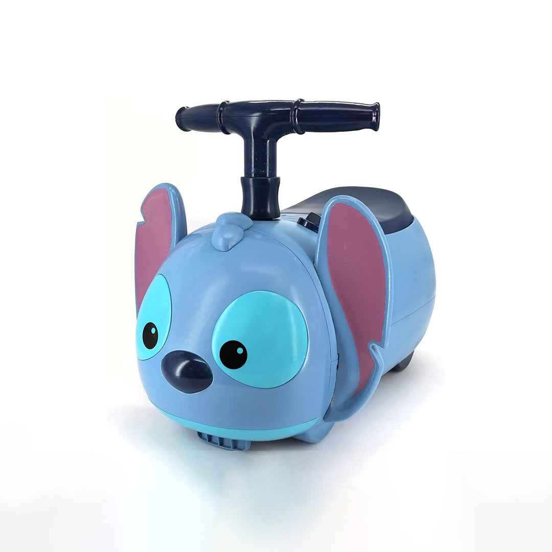 Kiddieland Lights and Sounds Stitch Zoom Ride On Car