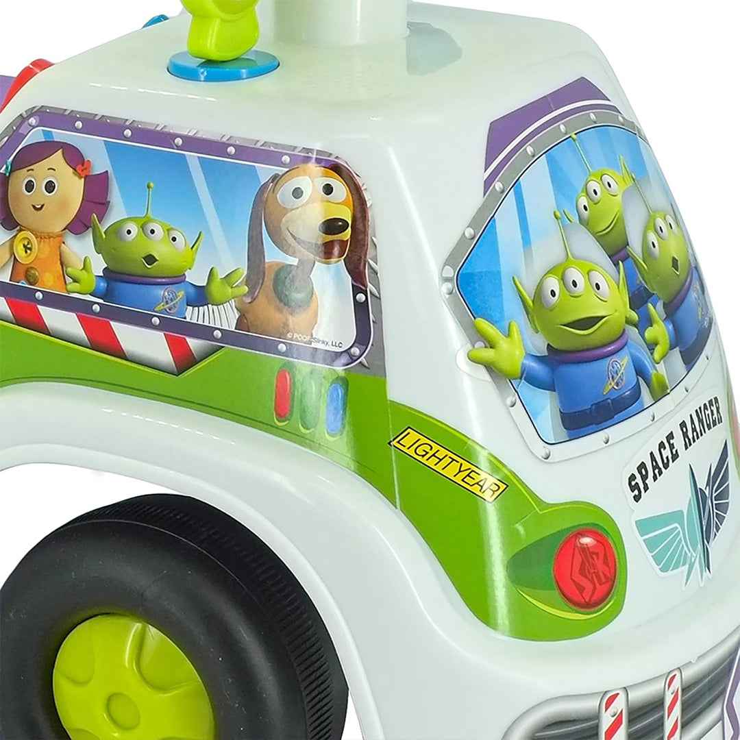 Kiddieland Lights 'n' Sounds Space Adventure Ride-On Car