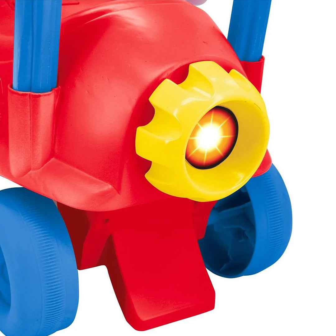 Kiddieland Mickey Mouse Spinning Lights Activity Plane Ride On Car