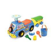 Kiddieland Stitch Camper Van Ride On Car with Trailer