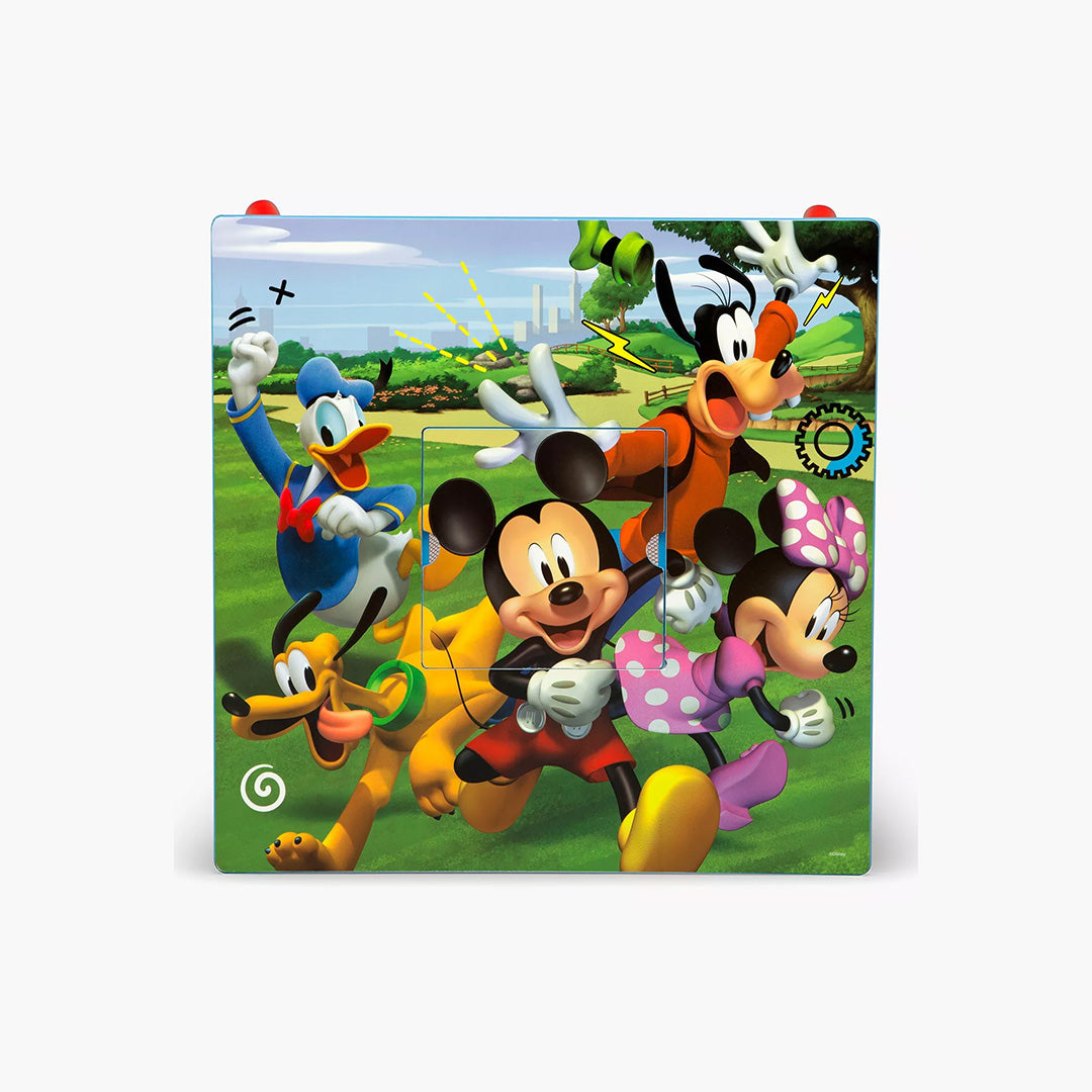 A lifestyle shot showing young children sitting at the table using the surface for coloring books, demonstrating the perfect height for preschoolers.