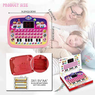 Kids Learning Pad with Interactive Questions and Piano Keyboard - Educational Toy for Toddlers