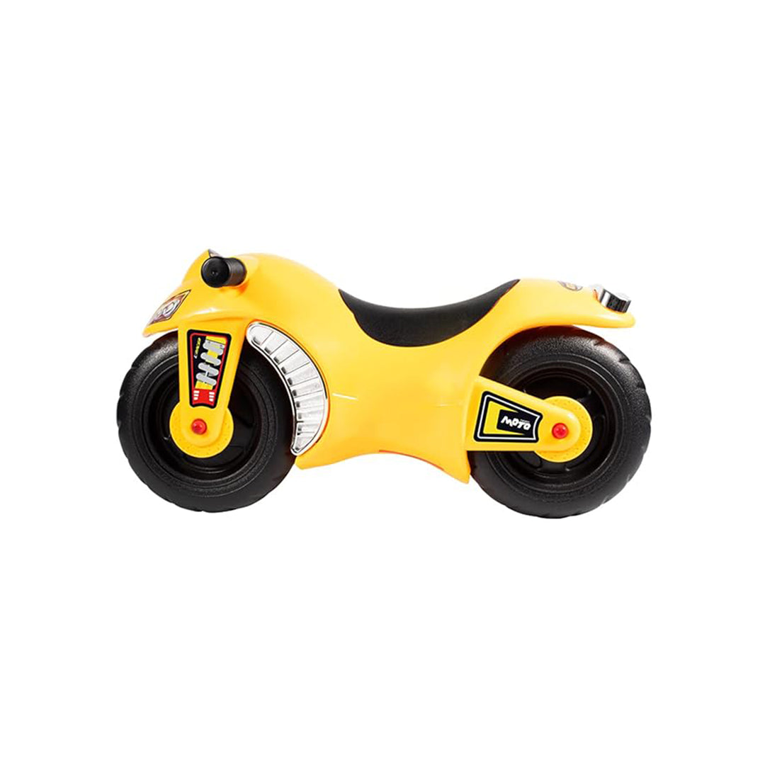 Kids Push Bike Toy - Yellow Ride-On Toy for Toddlers