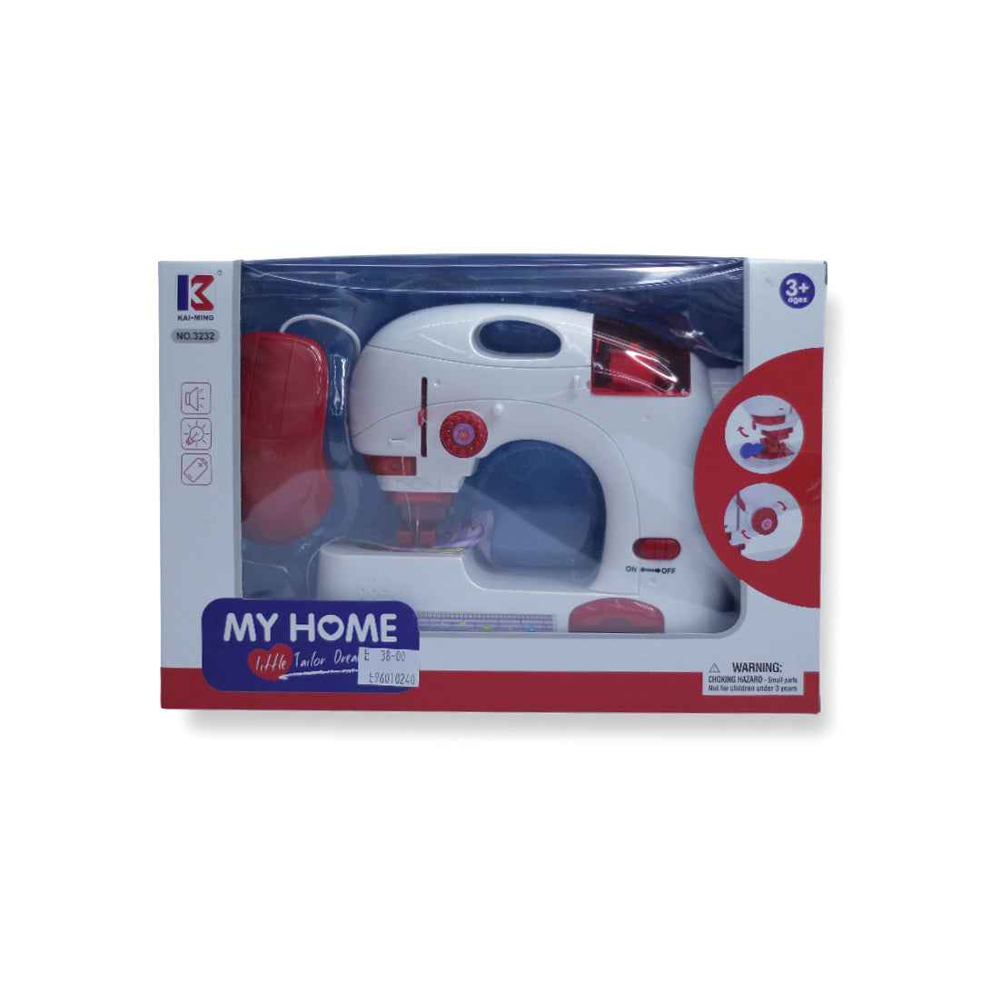 Kids Sewing Machine Toy with Lights and Sound -  My Home Little Tailor Dream Play Set