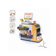 Kids Supermarket Play Set with Scanner and POS Machine - 46 Piece Toy