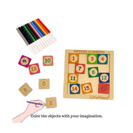 Kraftsman 15 Numbers Sliding Puzzle | Fun Educational Travel Game