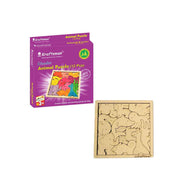 Kraftsman Animal Puzzle | 12-Piece DIY Color & Play Kit