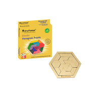 Kraftsman Hexagram Puzzle | 11-Piece DIY Color & Play Kit