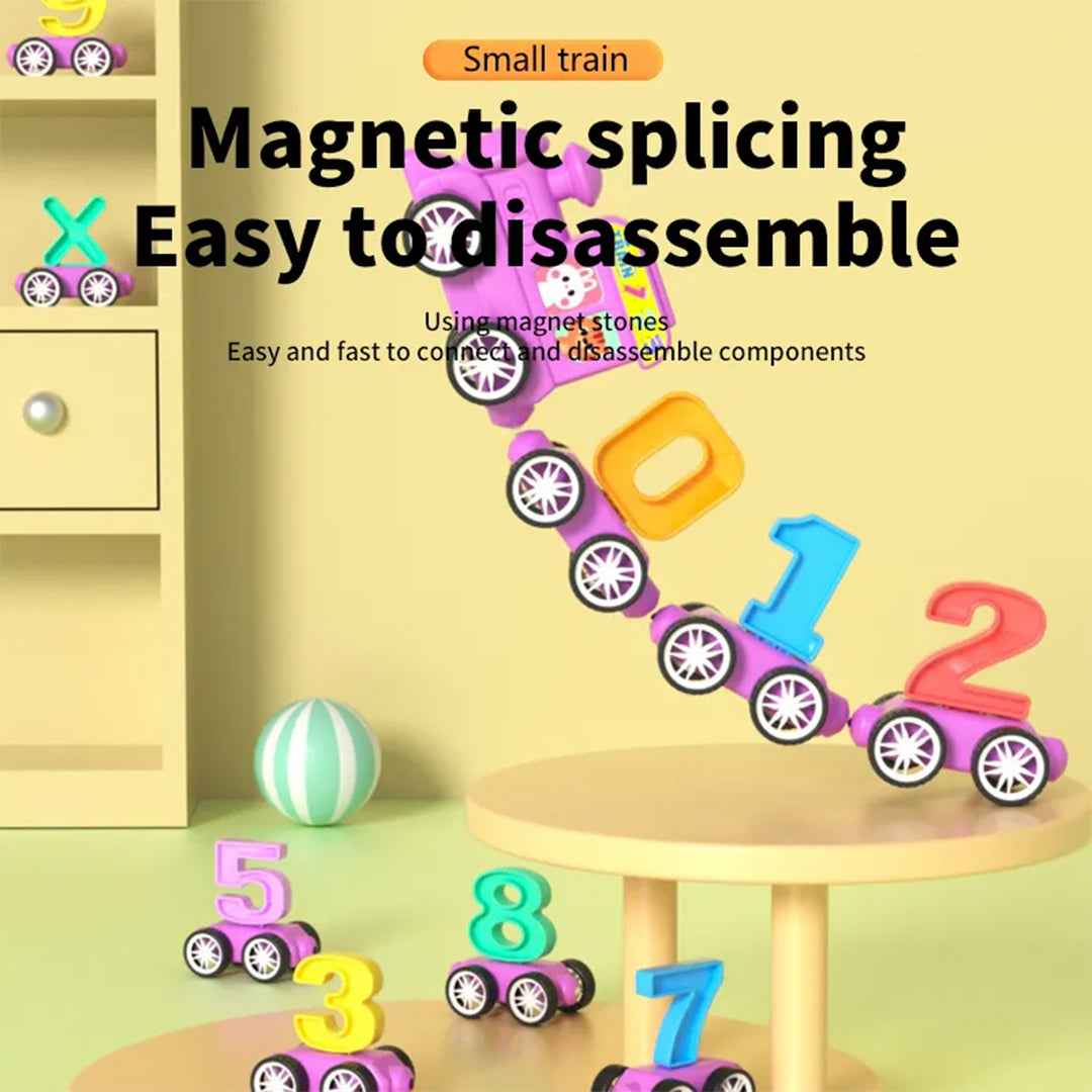 Magnetic Number Train: Fun Train Toys for Kids!