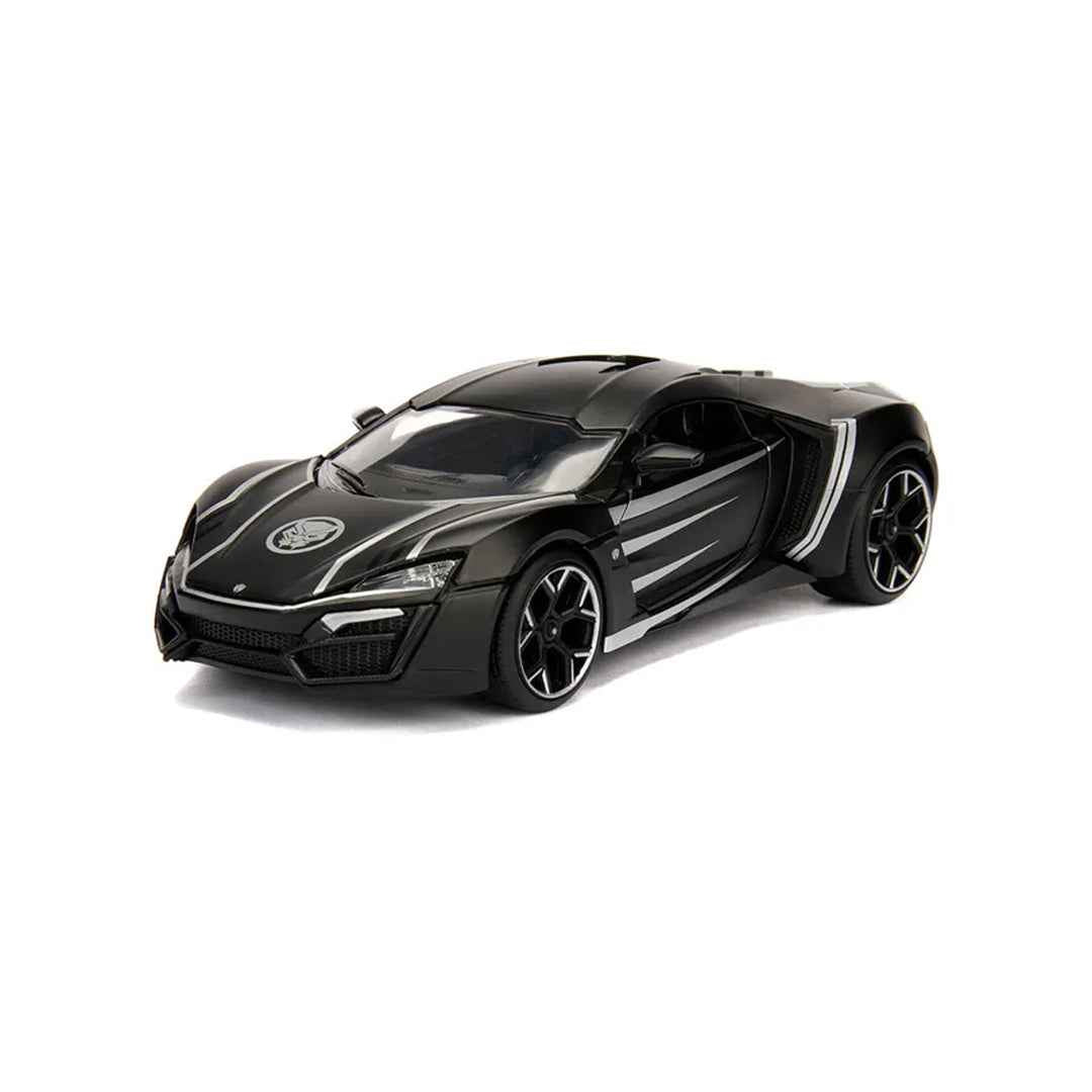 Marvel Avengers Lykan Hypersport Diecast: 1:24 with Metal Figure
