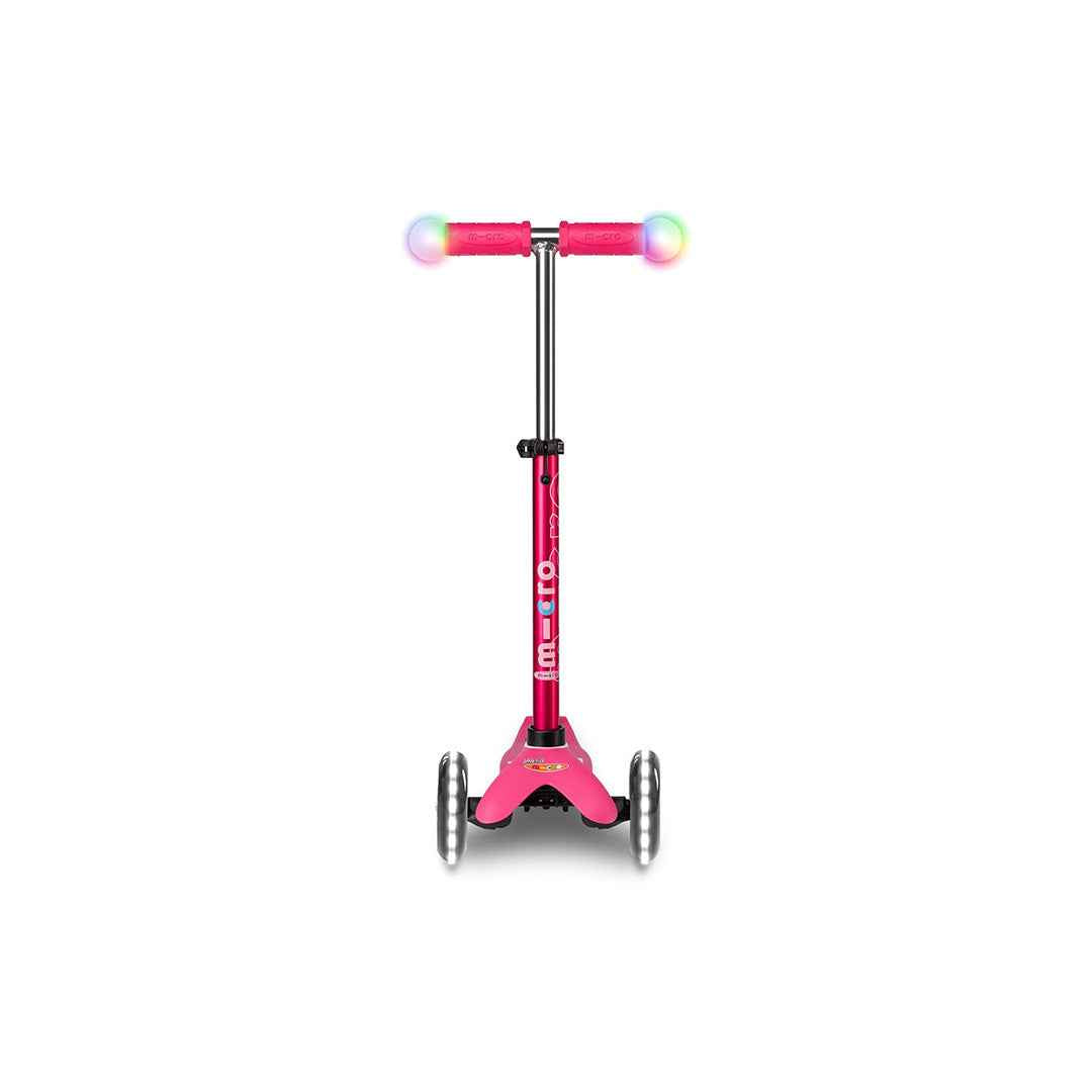 Micro Mini Deluxe Magic LED Scooter - Pink | Touch Sensor Lights & Motor Skills for Toddlers 2+