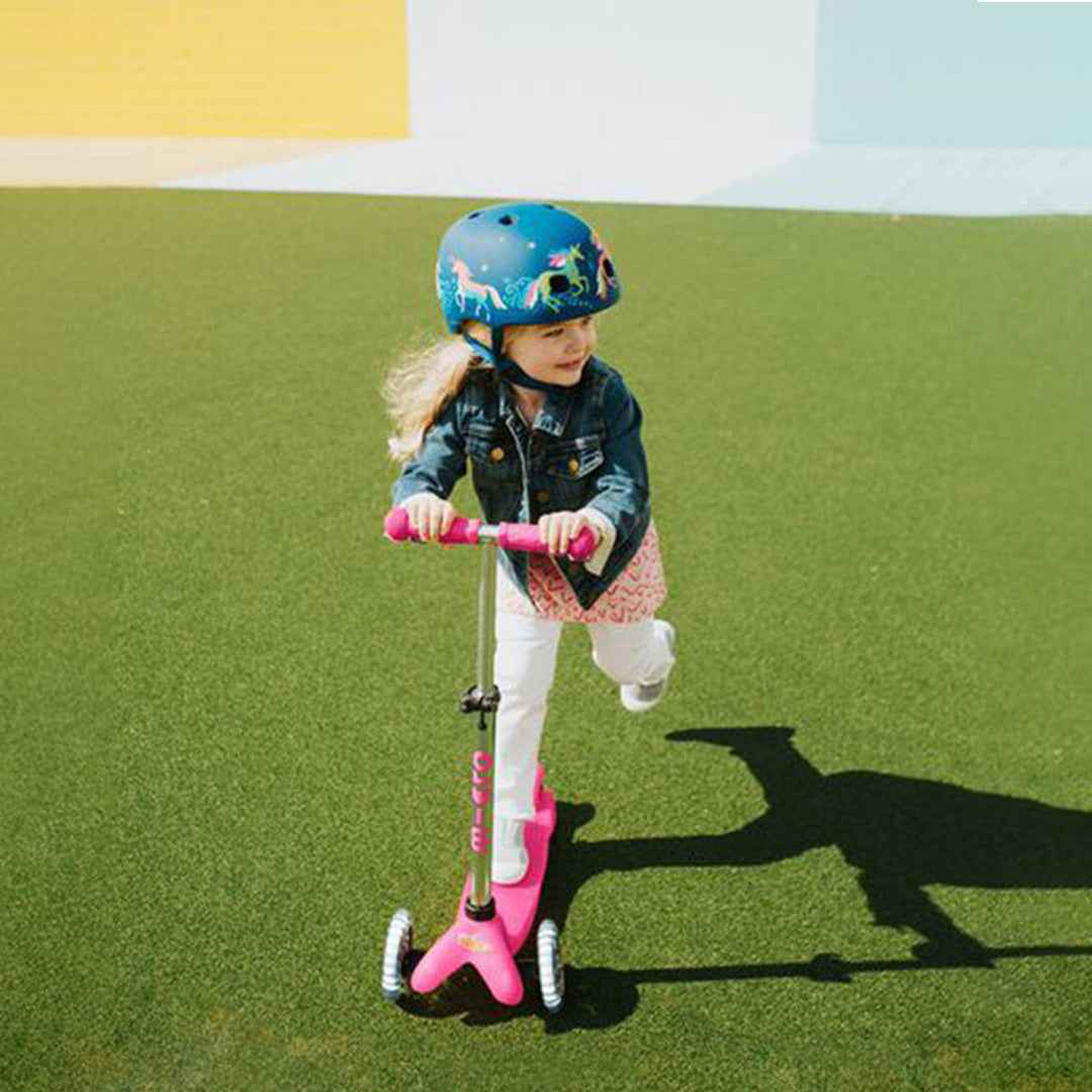 Micro Mini Plus LED Scooter - Pink | The Best Tricycle for Toddlers