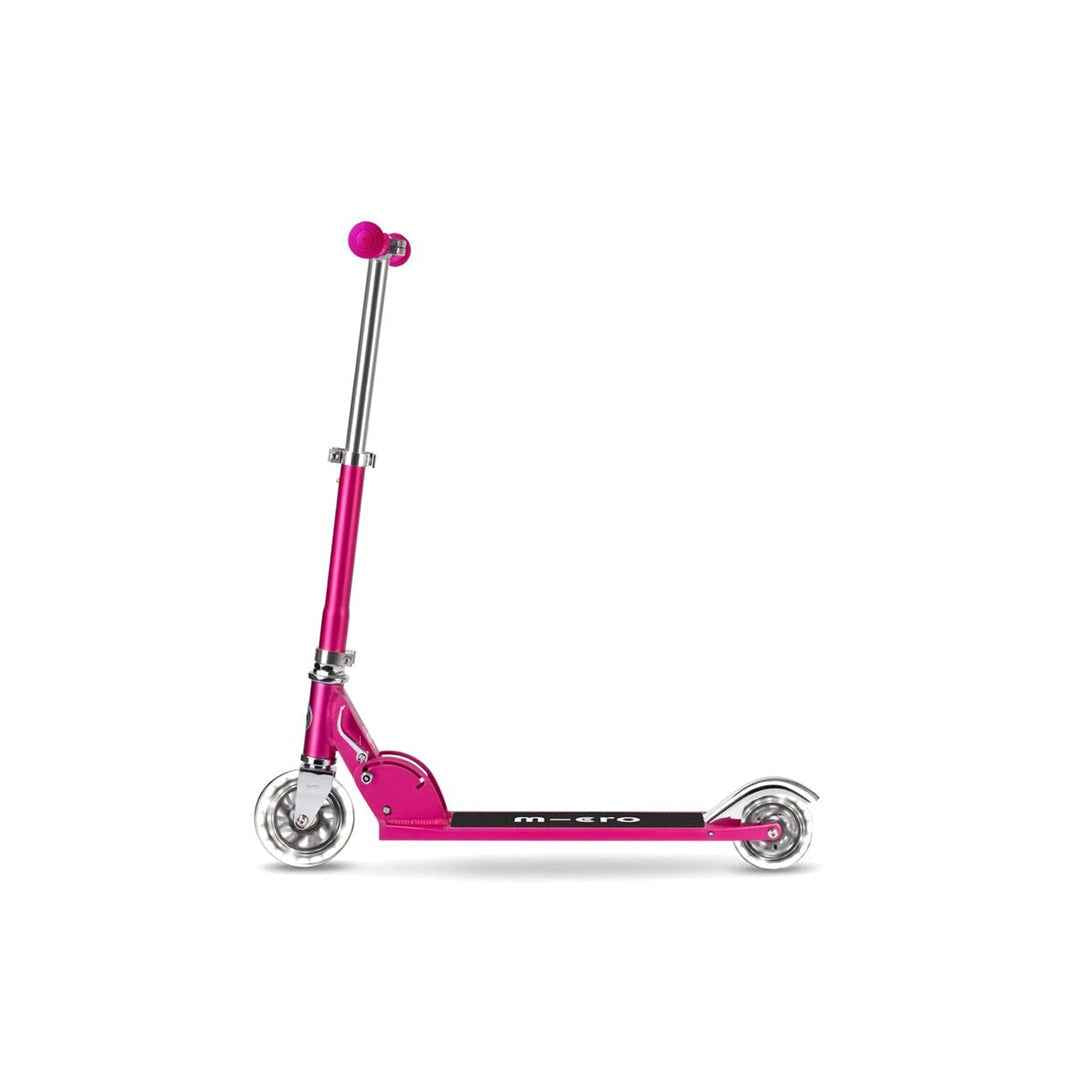 Micro Scooter Sprite LED - Pink | Lightweight Foldable Kick Scooter for Kids