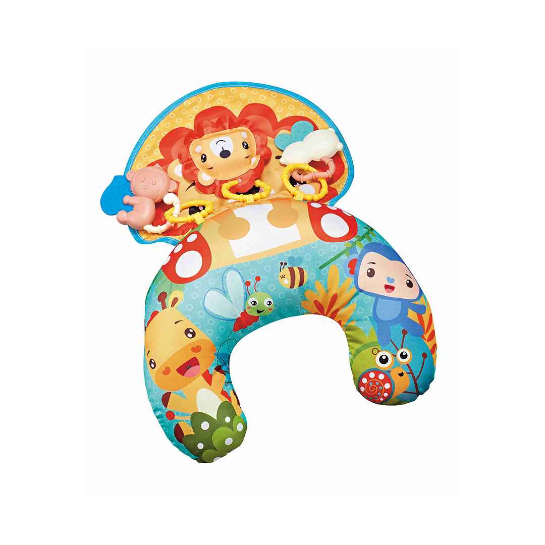 Montessori Tummy Time Pillow Toy: Sensory Crawling & Sound for Newborns & Infants