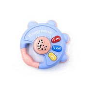 Musical Sounding Keyboard Piano - Baby Hand Drum Toy with Lights
