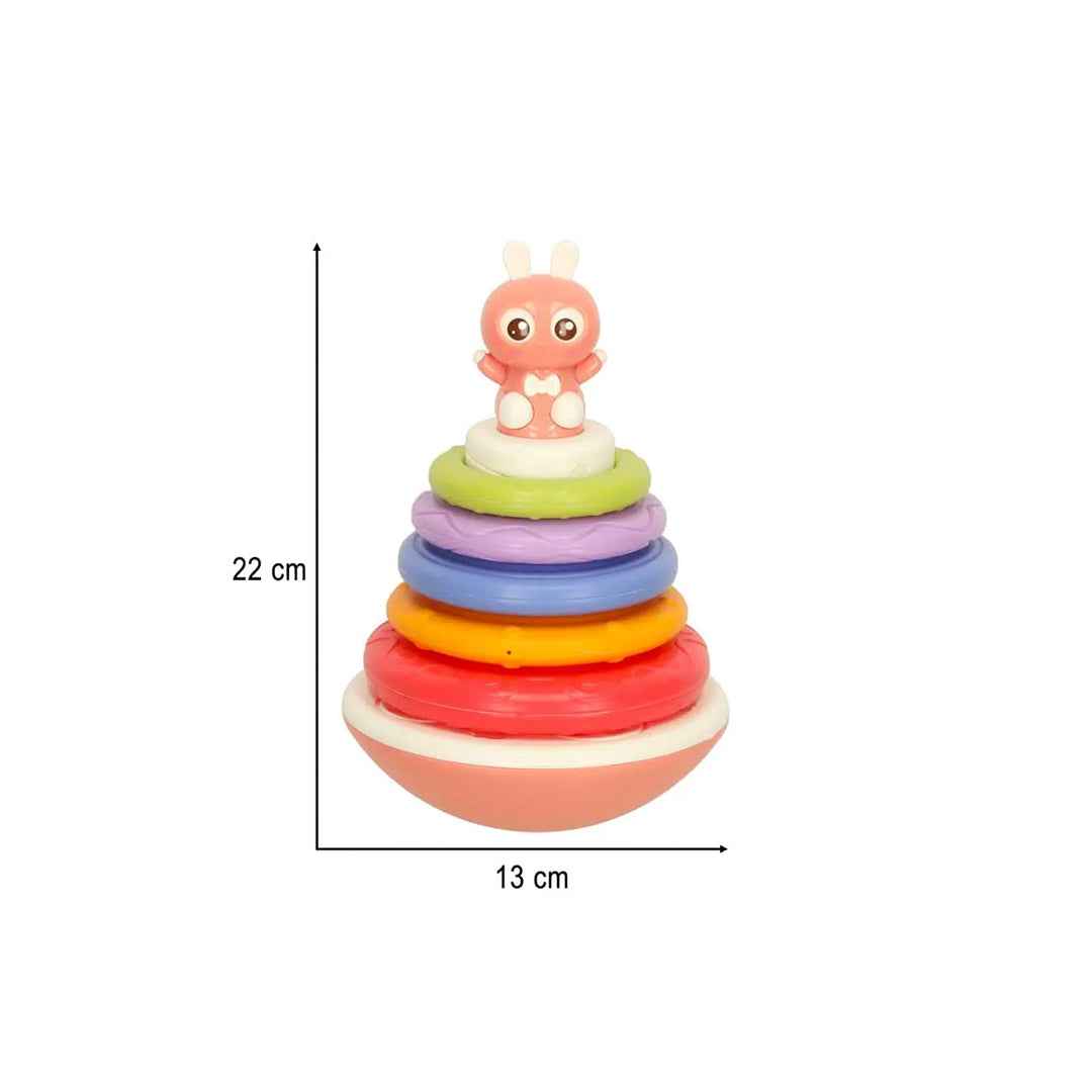 Musical Stacking Rings Toy: Educational Toy for Babies