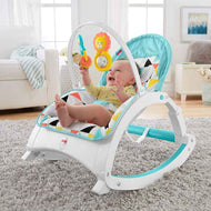 FitchBaby Toddler Baby Bouncer & Rocker (Abstract Blue)