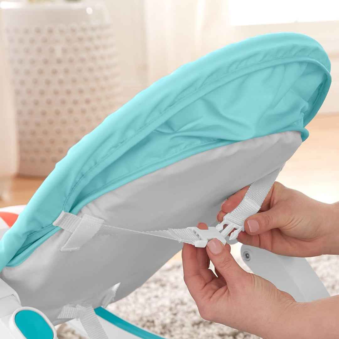 FitchBaby Toddler Baby Bouncer & Rocker (Abstract Blue)