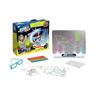Magic Light Up Painting Drawing Board with 3D Glasses – Ocean Theme Kids Art Kit