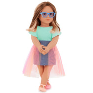 Our Generation Lourdes Doll - 18-inch Fashion Doll with Hip Hop Ballerina Outfit