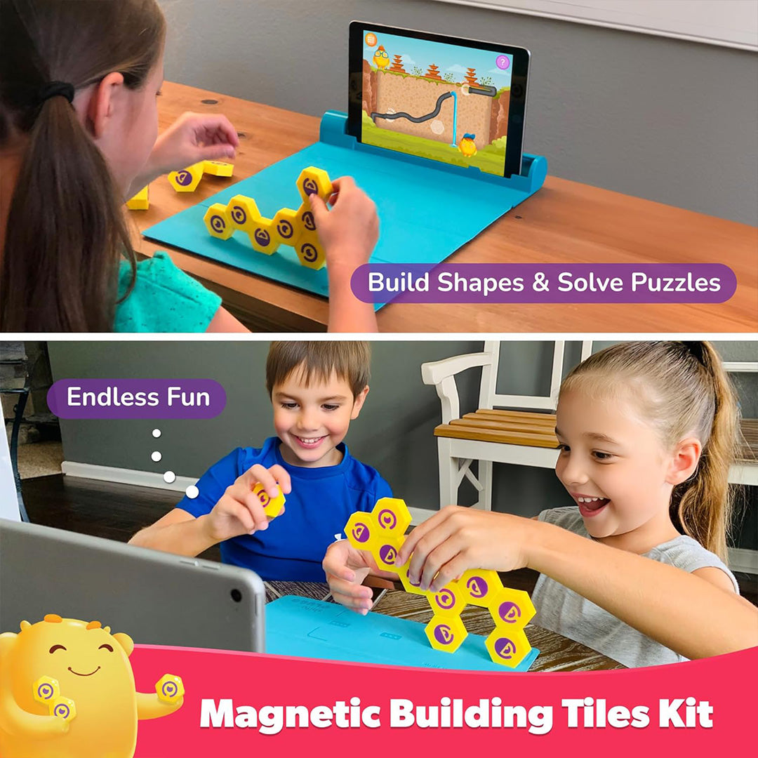 PlayShifu 3-In-1 Junior Genius AR Powered Math & STEM Kit