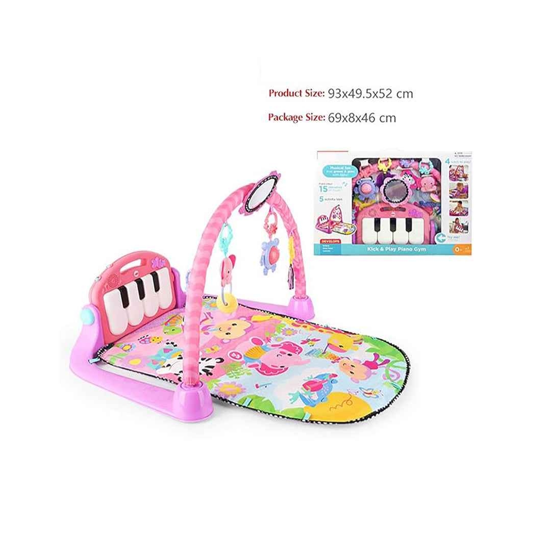 Fitch Baby 4-in-1 Kick and Play Piano Gym -  Musical Activity Mat for Babies