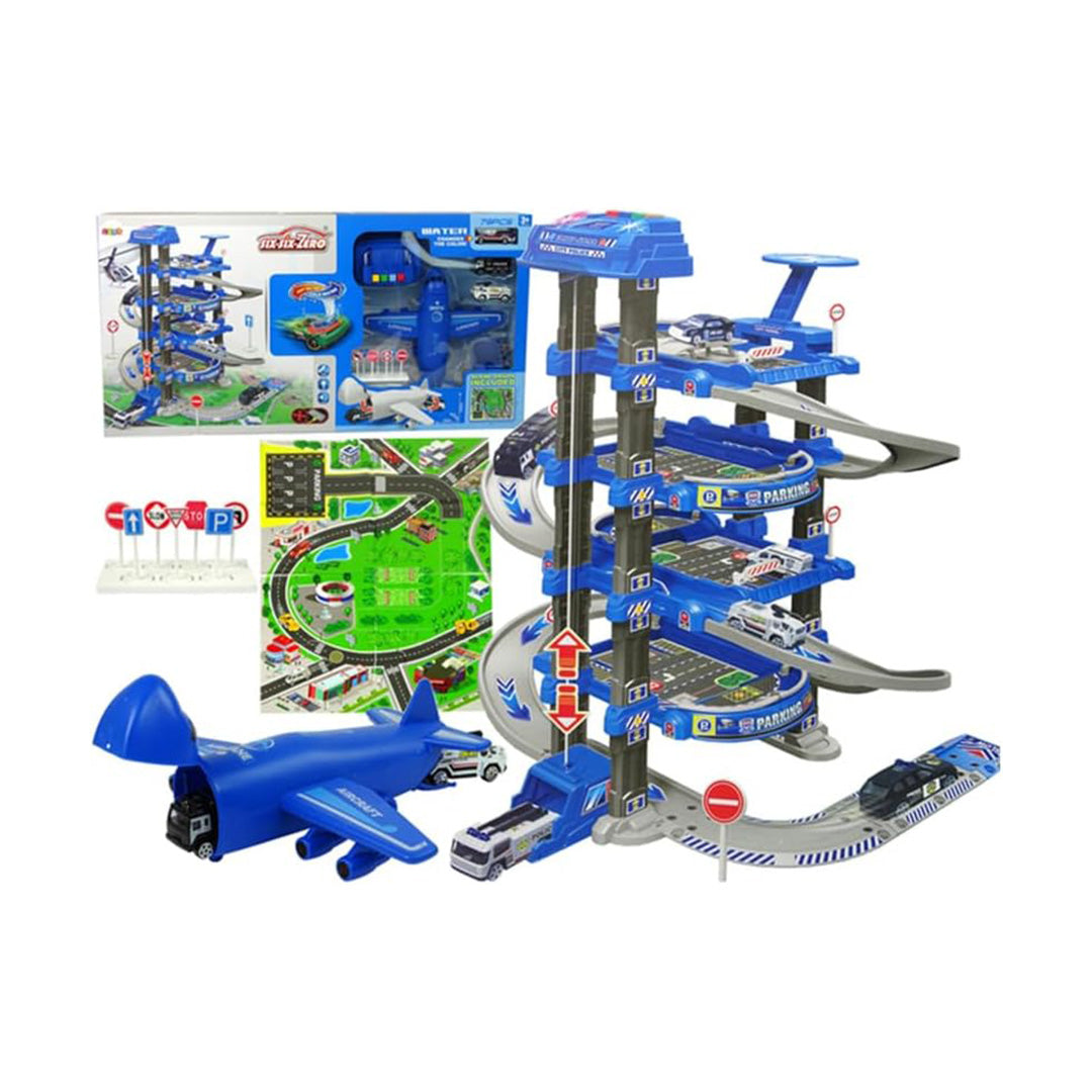 Police Car Park Playset 