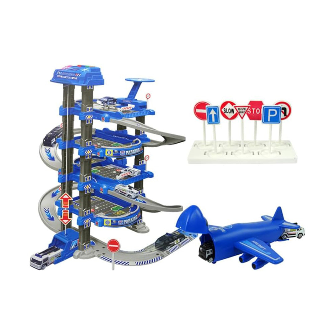 Police Car Park Playset 
