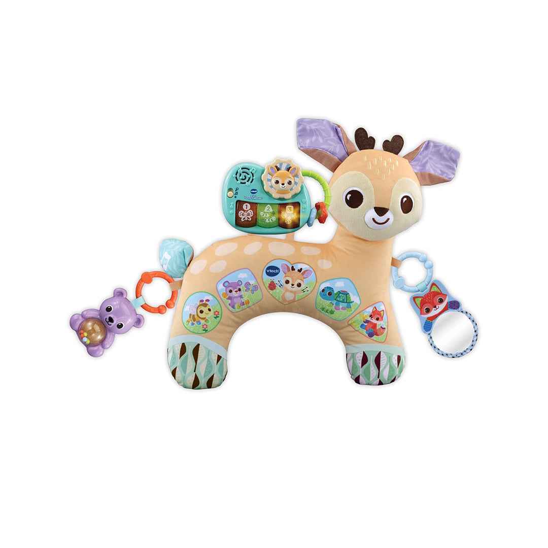 Prop & Play Tummy Time Pillow | Infant Tummy Time Support & Musical Baby Activity Toy | Newborn to Toddler