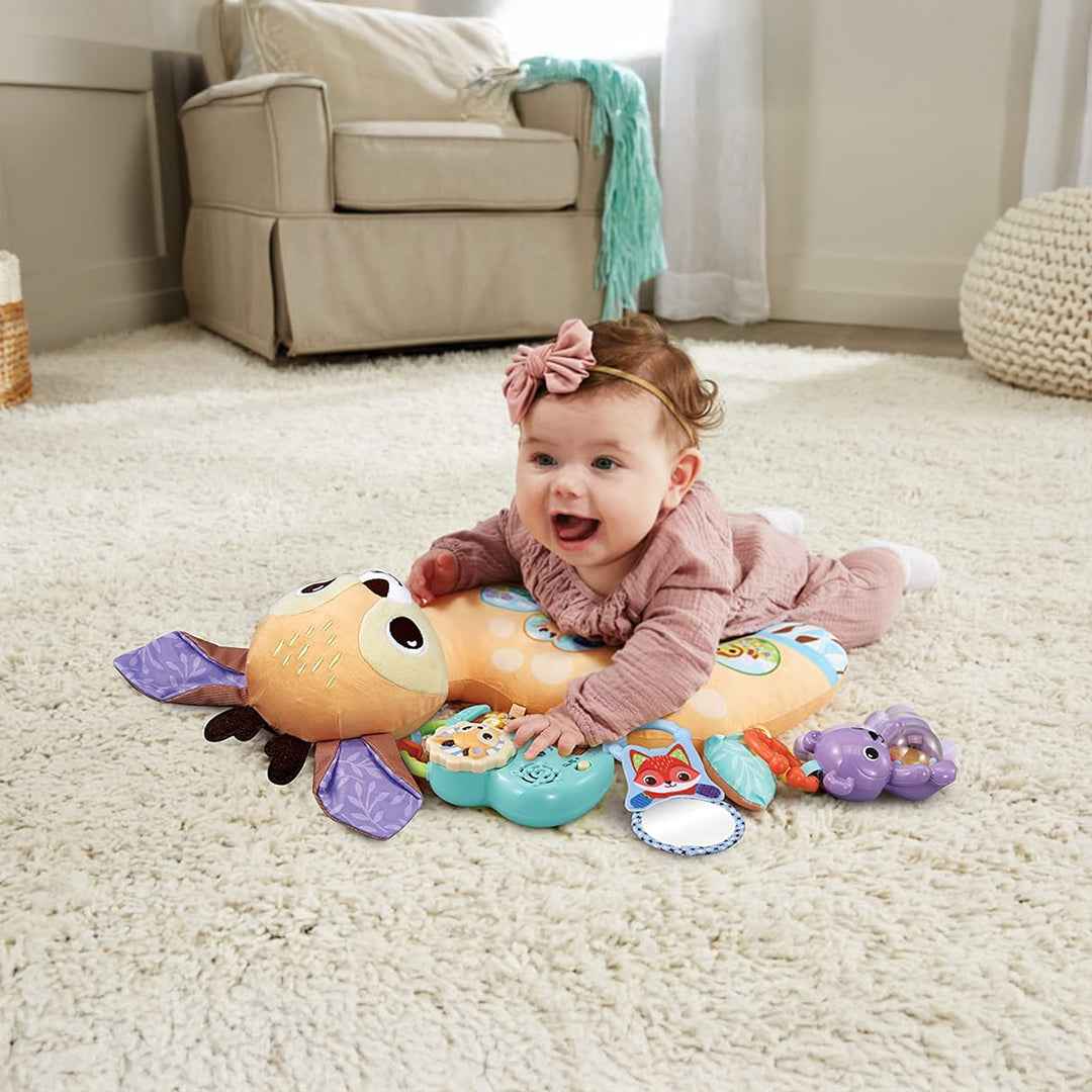 Prop & Play Tummy Time Pillow | Infant Tummy Time Support & Musical Baby Activity Toy | Newborn to Toddler