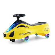 Little Angel Kids Push Ride On Twister - Yellow Push Toy for Toddlers