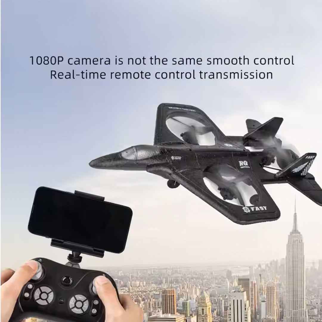 FPV Quadcopter Drone with Camera for Kids and Adults - WiFi Controlled Aerial Photography Drone